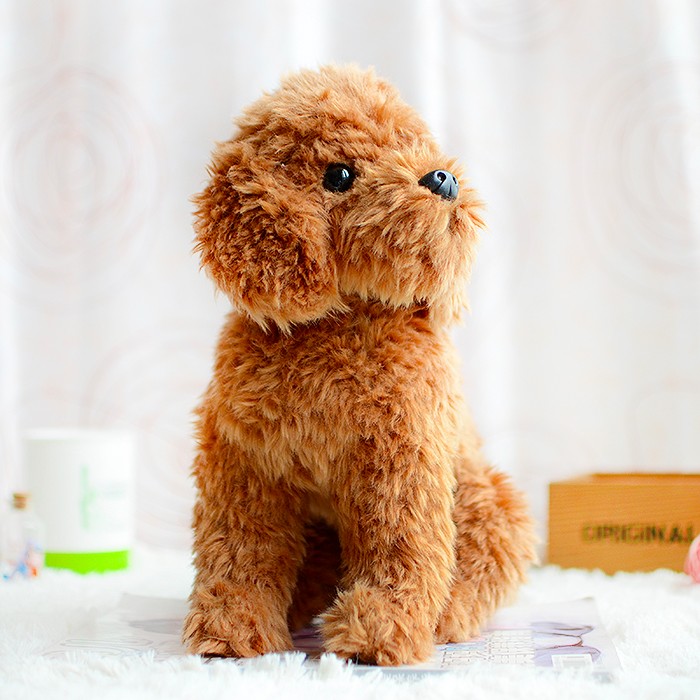 Teddy Dog Kids Plush Toys Brown Simulation Lovely Children Gifts Kawaii Lifelike Stuffed Animals Dolls Cute Forfar Present Teddy Dog Kids Plush Toys Brown Simulation Lovely Children Gifts Kawaii Lifelike Stuffed Animals Dolls Cute Forfar Present