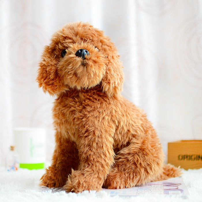 Teddy Dog Kids Plush Toys Brown Simulation Lovely Children Gifts Kawaii Lifelike Stuffed Animals Dolls Cute Forfar Present Teddy Dog Kids Plush Toys Brown Simulation Lovely Children Gifts Kawaii Lifelike Stuffed Animals Dolls Cute Forfar Present