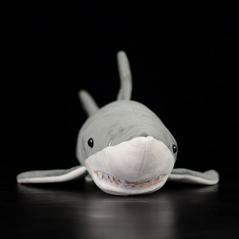 Lifelike Great White Shark Stuffed Toy Cute Soft Shark Model Real Life Plush Doll Simulation Ocean Animal Birthday Gift For Kids Lifelike Great White Shark Stuffed Toy Cute Soft Shark Model Real Life Plush Doll Simulation Ocean Animal Birthday Gift For Kids