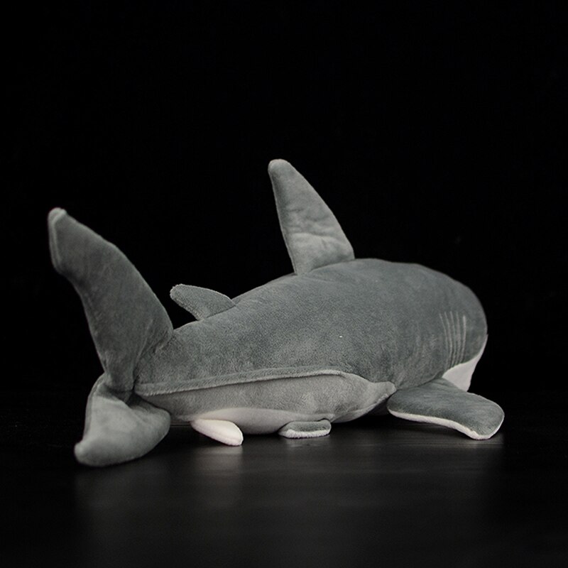 Lifelike Great White Shark Stuffed Toy Cute Soft Shark Model Real Life Plush Doll Simulation Ocean Animal Birthday Gift For Kids Lifelike Great White Shark Stuffed Toy Cute Soft Shark Model Real Life Plush Doll Simulation Ocean Animal Birthday Gift For Kids