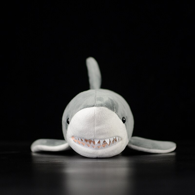 Lifelike Great White Shark Stuffed Toy Cute Soft Shark Model Real Life Plush Doll Simulation Ocean Animal Birthday Gift For Kids Lifelike Great White Shark Stuffed Toy Cute Soft Shark Model Real Life Plush Doll Simulation Ocean Animal Birthday Gift For Kids