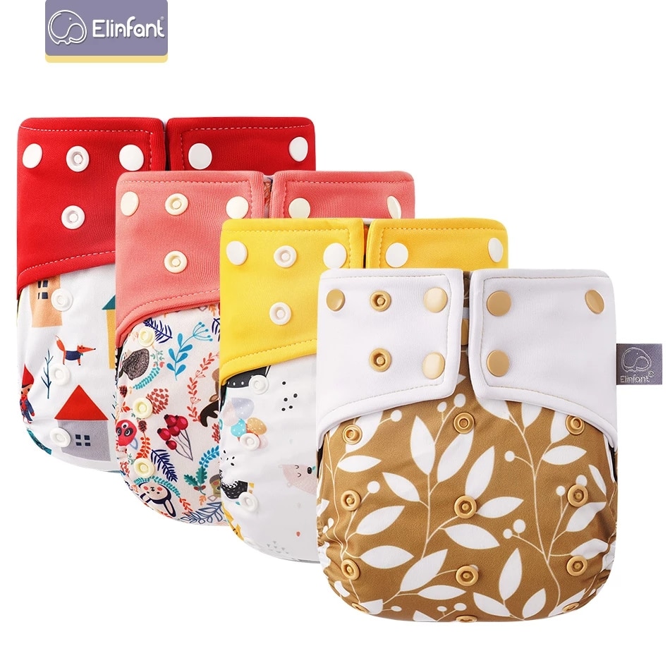 Elinfant Breathable Coffee Mesh Cloth Nappy Waterproof Reusable Baby Cloth Diaper Elinfant Breathable Coffee Mesh Cloth Nappy Waterproof Reusable Baby Cloth Diaper