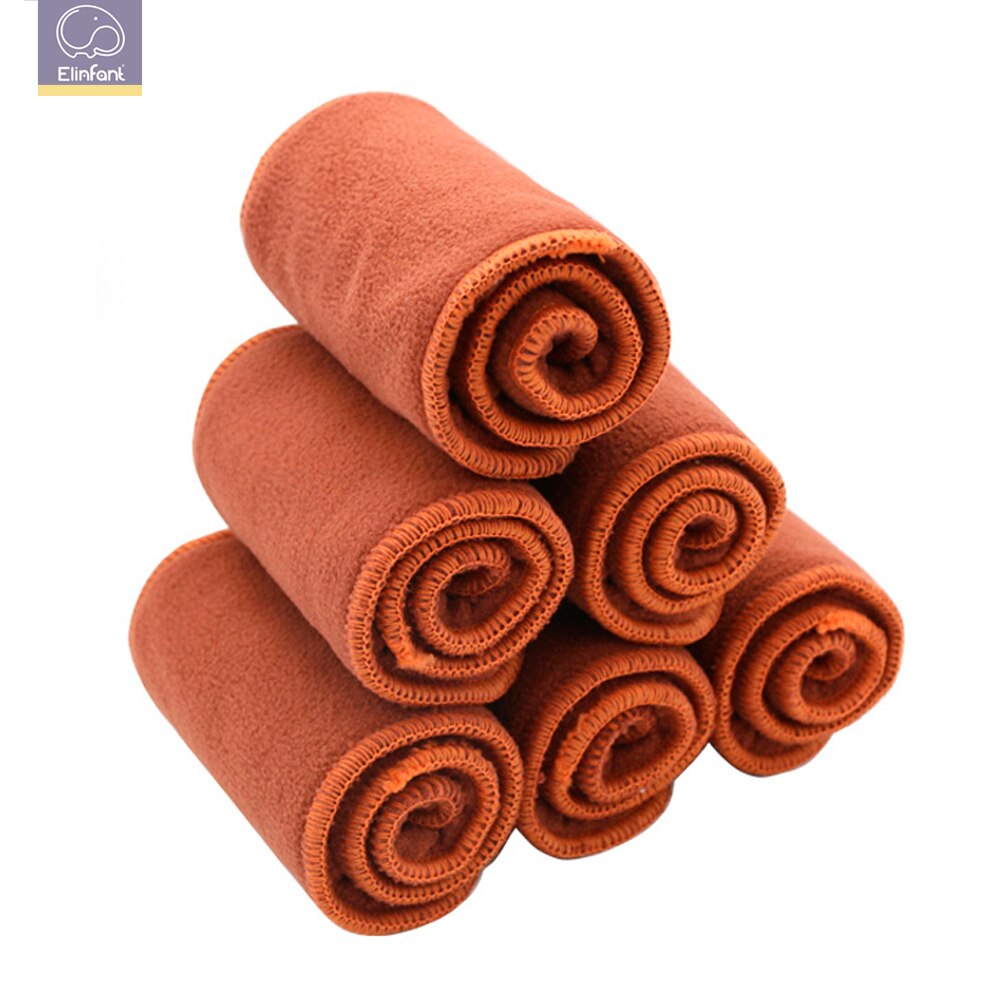 Elinfant Breathable Coffee Mesh Cloth Nappy Waterproof Reusable Baby Cloth Diaper