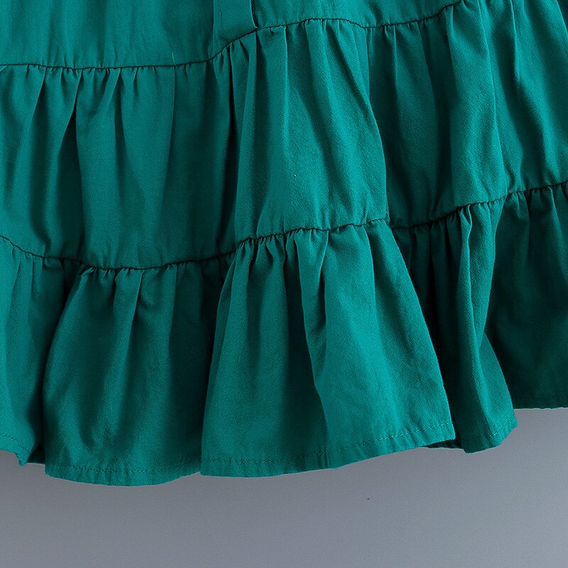 Children's Summer Sleeveless Round Neck Dress Girls Vest Solid Color Clothes Baby Kids Fashion 2 Pieces Casual Dress Girls Party Children's Summer Sleeveless Round Neck Dress Girls Vest Solid Color Clothes Baby Kids Fashion 2 Pieces Casual Dress Girls Party