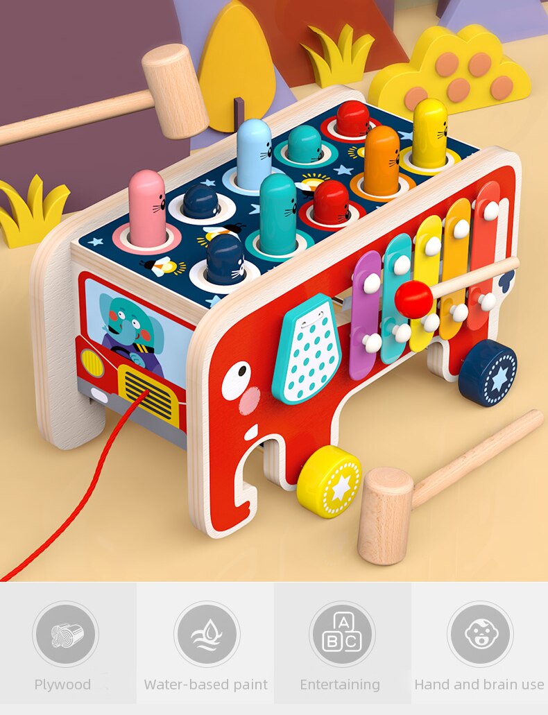 Baby Hammer Pounding Whack-A-Mole Toys