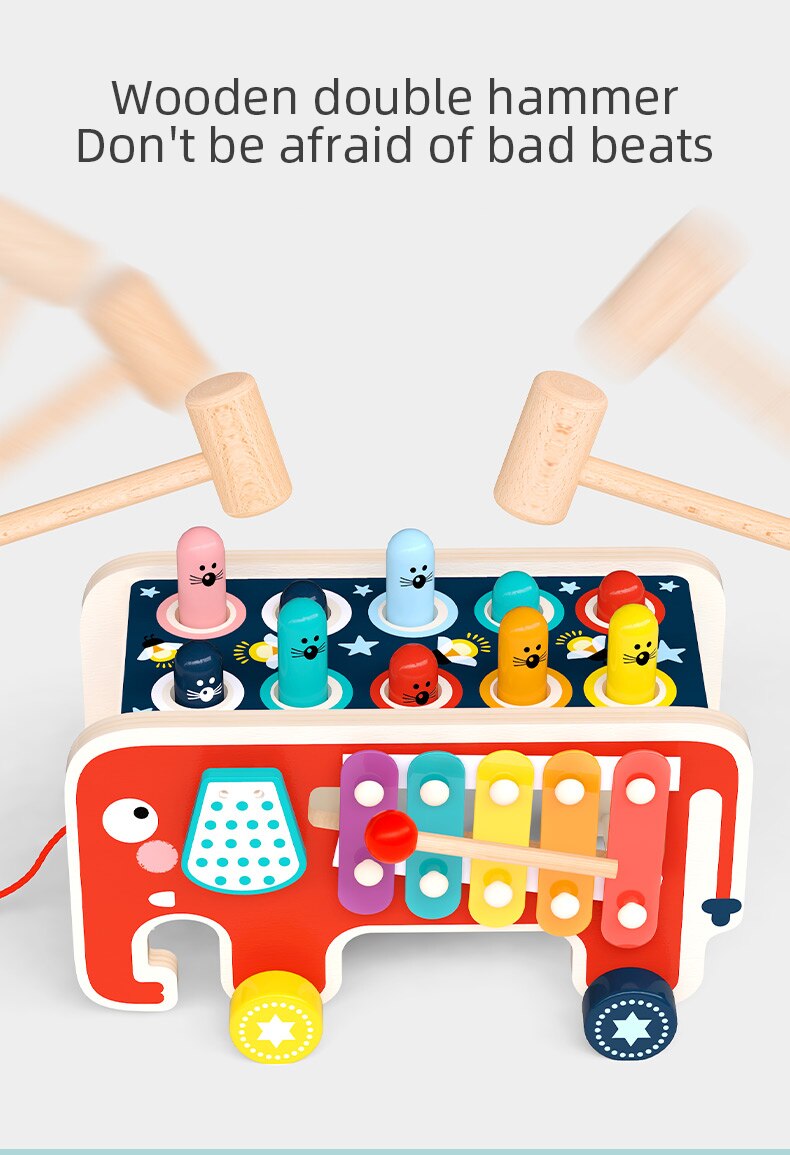 Baby Hammer Pounding Whack-A-Mole Toys