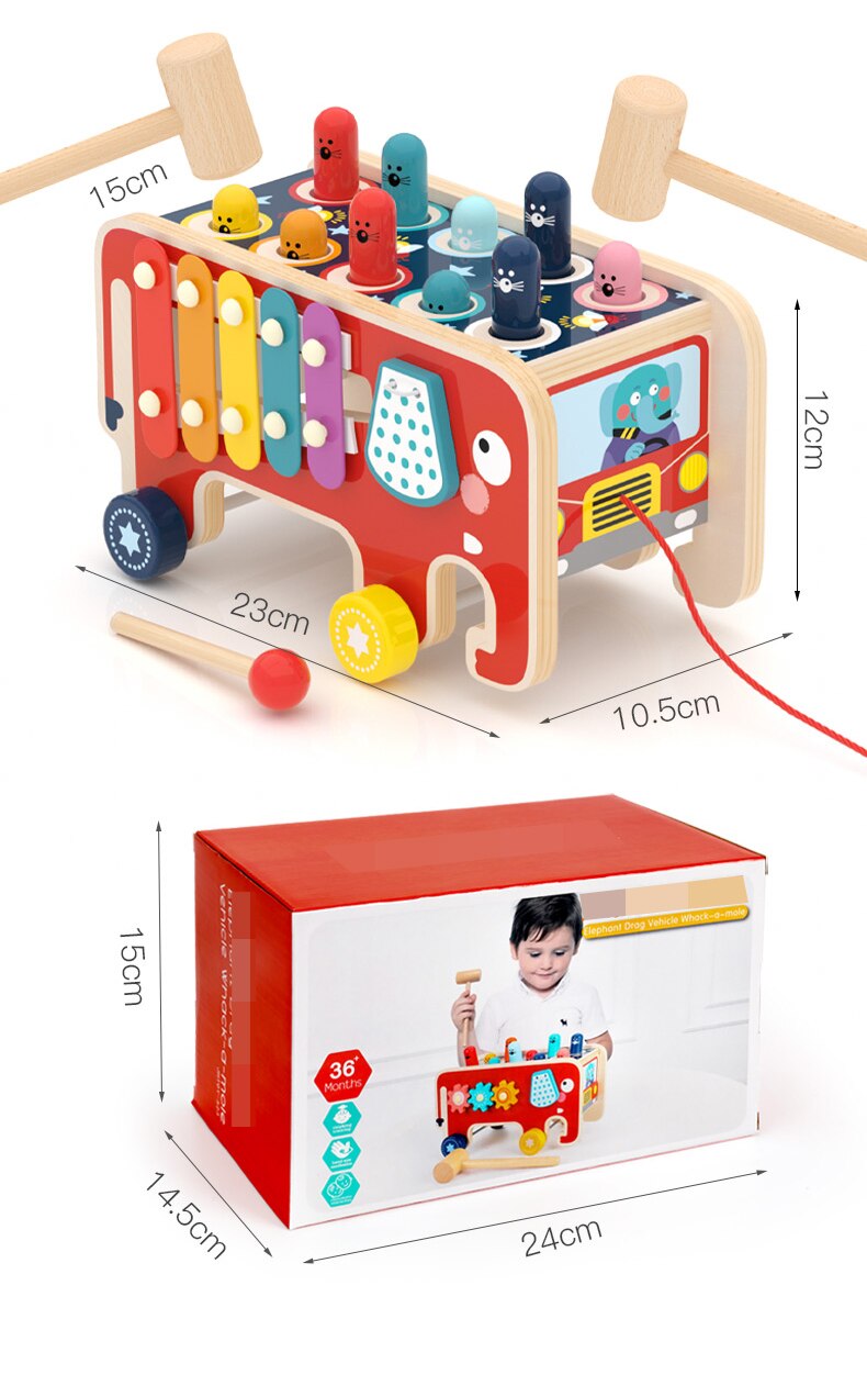 Baby Hammer Pounding Whack-A-Mole Toys