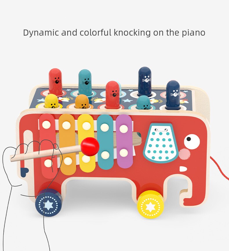 Baby Hammer Pounding Whack-A-Mole Toys