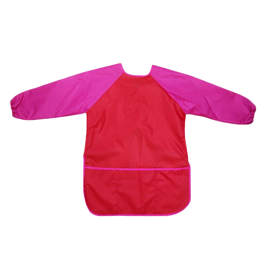 Waterproof Long Sleeve Apron Baby Toddler Painting Feeding Smock Bib Children Drawing Supplies Waterproof Long Sleeve Apron Baby Toddler Painting Feeding Smock Bib Children Drawing Supplies