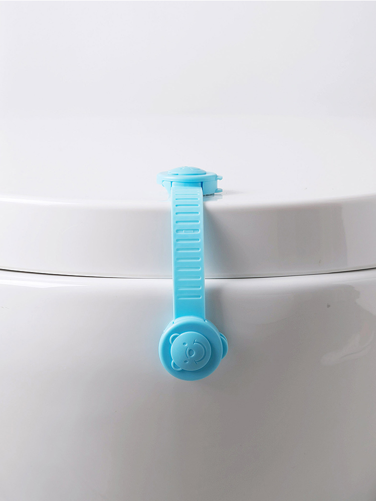 6 pcs children infants baby children drawer Lock door cabinet lock refrigerator Lock Toilet safety lock