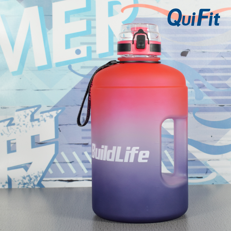 Quifit2.2L/3.78Lbouncing straw sports gallon water bottle fitness/home/outdoor, making it dust-proof and leak-proof water bottle Quifit2.2L/3.78Lbouncing straw sports gallon water bottle fitness/home/outdoor, making it dust-proof and leak-proof water bottle