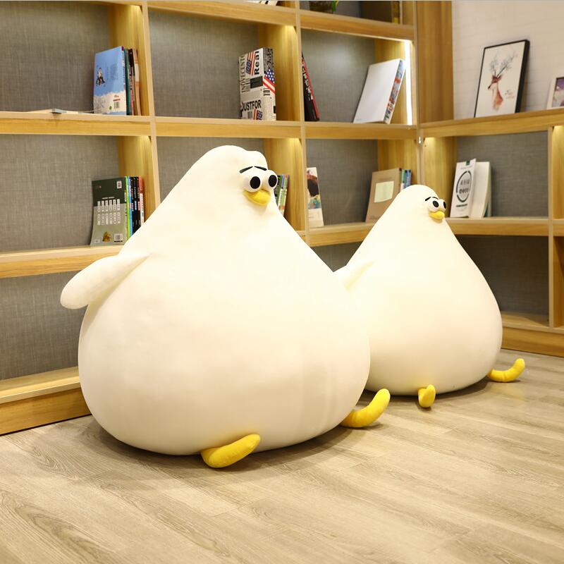 Giant Round Soft Penguin Plush Pillow Fluffy Lazy Sofa Living Room Decoration Nice Plush Toy for Kids Surprise Gift Giant Round Soft Penguin Plush Pillow Fluffy Lazy Sofa Living Room Decoration Nice Plush Toy for Kids Surprise Gift
