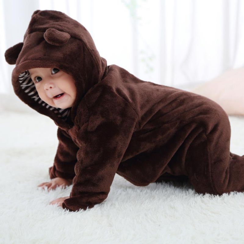 teddy bear newborn onesies Infant Jumpsuit Animal Overall Pajamas teddy bear newborn onesies Infant Jumpsuit Animal Overall Pajamas