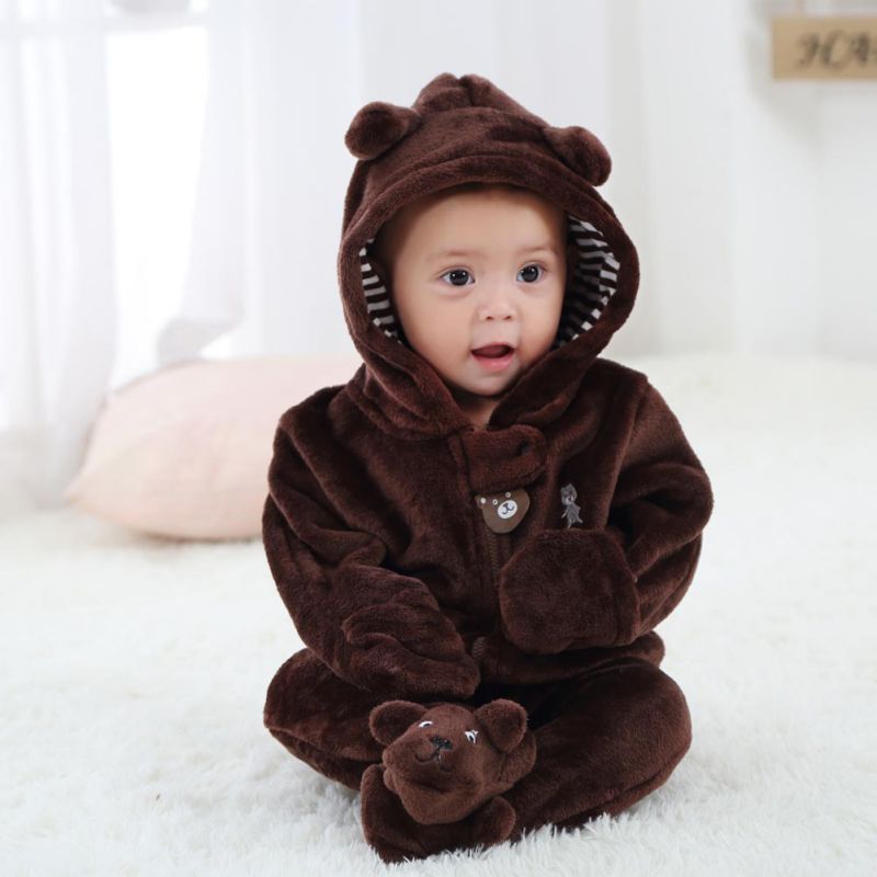 teddy bear newborn onesies Infant Jumpsuit Animal Overall Pajamas teddy bear newborn onesies Infant Jumpsuit Animal Overall Pajamas