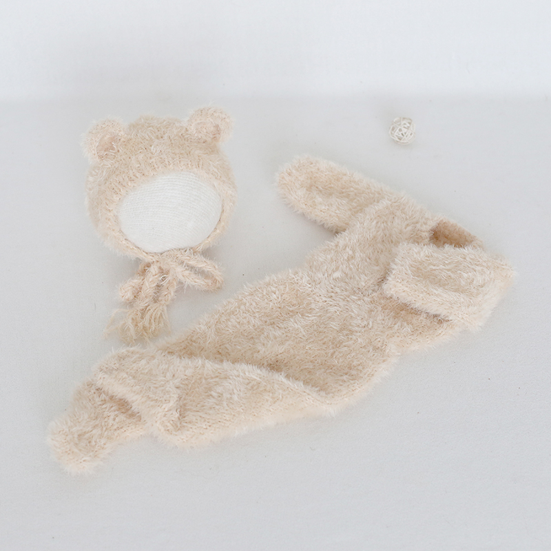 Lovely Teddy Bear Fuzzy Outfit Photography Props onesie to teddy bear Lovely Teddy Bear Fuzzy Outfit Photography Props onesie to teddy bear