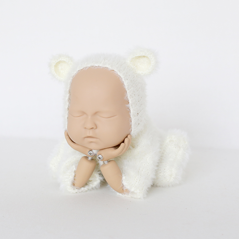 Lovely Teddy Bear Fuzzy Outfit Photography Props onesie to teddy bear Lovely Teddy Bear Fuzzy Outfit Photography Props onesie to teddy bear