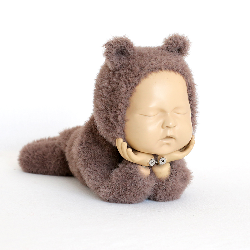 Lovely Teddy Bear Fuzzy Outfit Photography Props onesie to teddy bear Lovely Teddy Bear Fuzzy Outfit Photography Props onesie to teddy bear