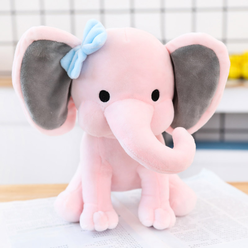 Elephant Plush Toys Baby Room Decorative Stuffed Dolls